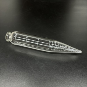 100ml glazen olie-testbuis, dunwandig, voor centrifugeermachine, voor laboratoriumgebruik - Product Image 1