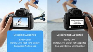 Batería Recargable de Iones de Litio UGREEN LP-E10 de 1020mAh para Cámaras Canon EOS DSLR – Batería de Repuesto de Alta Capacidad - Product Image 3