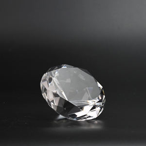 <span class=keywords><strong>60mm</strong></span> 70mm 80mm 100mm K9 Verschiedene Farben Günstige hochwertige Schriftzug Crystal Diamond Shaped Brief besch werer für Souvenir - Product Image 6