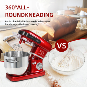 Cheftronic thực phẩm đứng trộn 10L 2200W động cơ mạnh mẽ, dẫn điều khiển cảm ứng, 9 tốc độ & xung Nướng & Bột nhào - Product Image 5