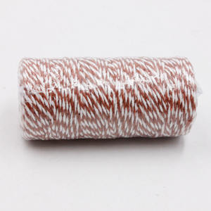 สายเชือกถักสำหรับงานฝีมือทำจากผ้าฝ้าย3เส้นความแข็งแรงสูง100เมตรยาว2มม. สำหรับบรรจุภัณฑ์แบบ DIY ขนาด100เมตร - Product Image 6