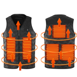 Gilet chauffant d'extérieur, léger et doux, adapté aux hommes et aux femmes, gilet chauffant pour la chasse, veste chaude, doudoune chaude - Product Image 1