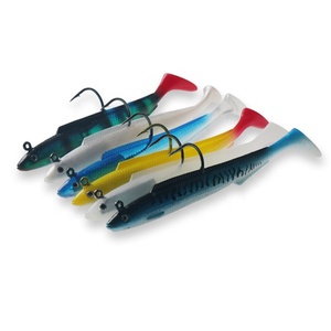 Esca da <span class=keywords><strong>Pesca</strong></span> in Piombo 15cm 30g, Accessori per la <span class=keywords><strong>Pesca</strong></span>, Esca Morbida in Plastica <span class=keywords><strong>con</strong></span> Testa Piombata - Product Image 6