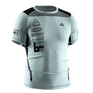 Camiseta Deportiva para Hombre, Control de Humedad, Tejido Elástico Ligero para Natación, Surf y Diversión en la Playa - Product Image 5