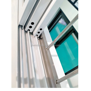 Double Glazed Aluminium <strong>3</strong> Tracks Sliding <strong>Window</strong> Eco-friendly 4 <strong>Panels</strong> Aluminum Sliding <strong>windows</strong> Modern Sliding <strong>Window</strong> with Screen - Product Image 6