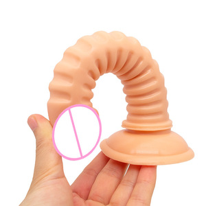 Ventouse anale de forme irrégulière, plug anal fin et long, pénis, massage anal, fouet anal, dispositif de masturbation pour hommes gays - Product Image 4