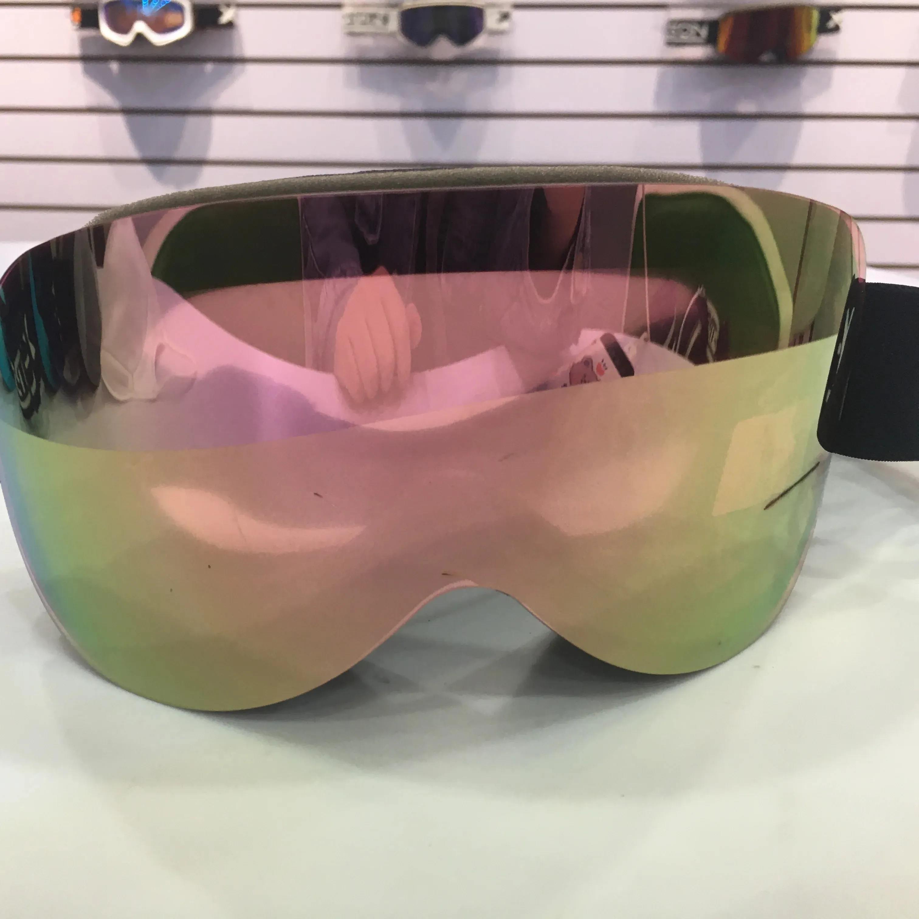 Occhiali da neve 2023 Anti appannamento intercambiabili per Snowboard occhiali da sci personalizzati firmati Snowboard Googles occhiali da sci
