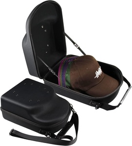 EVA <span class=keywords><strong>6</strong></span> adet beyzbol şapkası seyahat taşıma çantası spor şapka organizatör beyzbol şapkası taşıyıcı vaka omuzdan askili çanta-Case sadece - Product Image 4