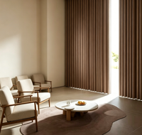 Rideaux de maison multi-usages de luxe modernes 100% polyester personnalisés, tissés à œillets, occultants, voilages, double couche, thermiques, anti-UV