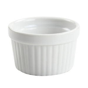 Free shipping souffl baking bowl, mini striped bowl for home use, suitable for baby steaming eggs, baking, high temperature - Product Image 2