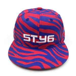 Bán Buôn Chất Lượng Cao Biểu Tượng Tùy Chỉnh Thêu Ngựa Vằn Mô Hình In Bông 6 Bảng Điều Chỉnh Hip Hop Sombrero <span class=keywords><strong>Snap</strong></span> Trở Lại <span class=keywords><strong>Hat</strong></span> Được Trang Bị Cap - Product Image 2