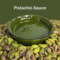 Pâte de pistache, ingrédients pour la pâtisserie, garniture et coulis pour gâteaux, sauce à la pistache