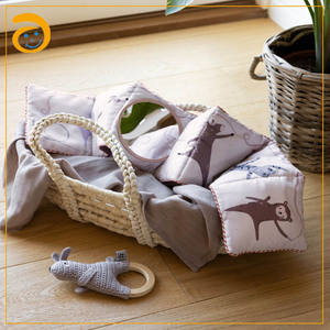 Juguetes de Tela para Bebés con Sonido y Texturas, <span class=keywords><strong>Libro</strong></span> Sensorial para Estimulación Visual y Tiempo Boca Abajo - Product Image 3