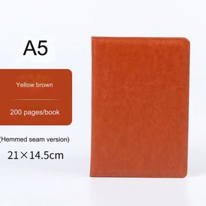 Wholesale <b>A5</b> Leather Laser Engraving Hardcover Notebook Customization <b>Diary</b> Study Joural Leather Promotional Gift Notebook for s - Product Image 2