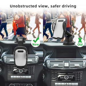 Telfoonhouder rotación de 360 grados soporte universal para teléfono de coche soporte móvil para salpicadero de parabrisas de coche soporte para teléfono de montaje de coche - Product Image 5