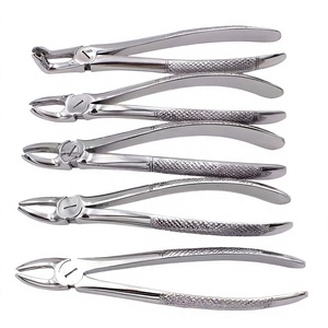 Lot de 10 pinces orthodontiques pour adultes, forceps d'extraction dentaire, instruments chirurgicaux dentaires en acier inoxydable, kit d'outils - Product Image 2