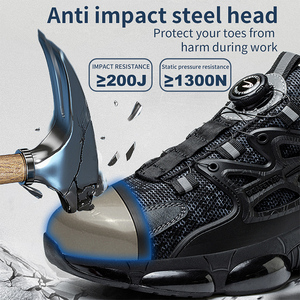 Factory Customized High Quality Safety <b>Shoes</b> Steel Toe Anti-smash Microfiber Breathable Light Weight <b>Men</b> <b>Work</b> Labor <b>Shoes</b> Sports - Product Image 6