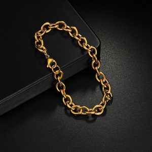 Artículos Más Vendidos Transfronterizos: <span class=keywords><strong>Pulseras</strong></span>, Tobilleras, Cadenas de Acero de Titanio <span class=keywords><strong>en</strong></span> Forma de O, Accesorios de Hip-Hop, <span class=keywords><strong>Shein</strong></span> <span class=keywords><strong>en</strong></span> Amazon - Product Image 4