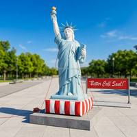 Statue de la Liberté gonflable géante personnalisée pour les événements et les festivals