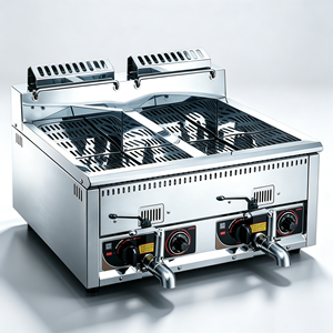 Freidora Industrial Comercial para Chips <span class=keywords><strong>de</strong></span> Plátano y Pani <span class=keywords><strong>Puri</strong></span> <span class=keywords><strong>de</strong></span> Alta Calidad - Product Image 2