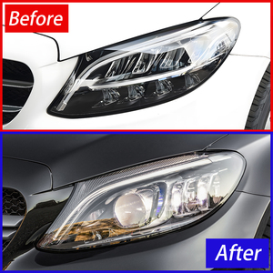 Accesorios para Faros Delanteros de Automóviles para Benz Clase <span class=keywords><strong>C</strong></span> W205 C200 C260 C300 2015-2021, Conjunto de Lámparas de Coche con Lente de Proyector LED Mejorado - Product Image 6