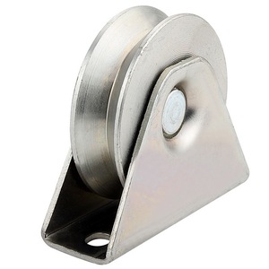 Roue de porte coulissante robuste, roulement à gorge en V - Product Image 3