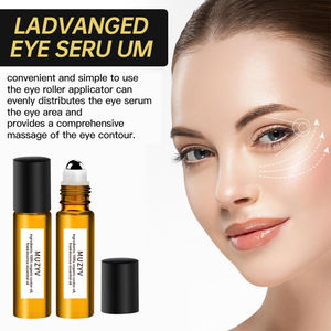 Göz merdanesi altında özel etiket Vegan Serum kafein hint yağı kuru ve yağlı ciltler için koyu halkalar için bucen - Product Image 2