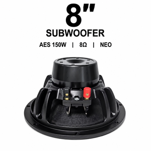 LS HD08N12 Altoparlante Mid-Bass da 8 Pollici <span class=keywords><strong>16</strong></span> <span class=keywords><strong>Ohm</strong></span> al Neodimio, Alta Sensibilità 92dB, Woofer Audio Professionale 150W AES, Guscio in Metallo per Line Array - Product Image 1
