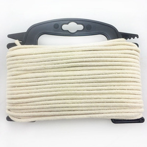 Le fabricant fournit des cordes tressées en coton à 8 brins et 16 brins, des cordes en coton à âme tressée, des cordons en coton tressés pour le bricolage et des cordons pour tapisserie. - Product Image 1