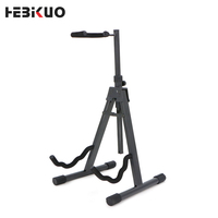 HEBIKUO J-41 Stand Gitar Vertikal Ringan & Stabil dengan Tripod Cocok untuk Digunakan dengan Instrumen Senar