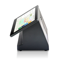 Terminal POS MINI Jinshijie Desain Baru Layar Sentuh Kapasitif 11,5 inci Berbasis Linux Mesin Kasir All-in-One 1366x768 Wi-Fi 6