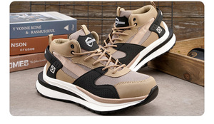 Botas <span class=keywords><strong>de</strong></span> Seguridad Industriales Personalizadas al por Mayor para Hombre, con Puntera <span class=keywords><strong>de</strong></span> Acero, para <span class=keywords><strong>Trabajo</strong></span> Diario en Invierno y Construcción - Product Image 5
