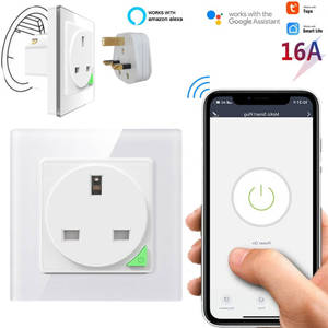 Interrupteur mural tactile WIFI Tuya TY-UK86, commande vocale Alexa Google Home Yandex Alice, panneau en verre trempé - Product Image 4