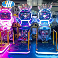 Machine de jeu d'arcade musicale et de danse d'intérieur classique YIRUN, jeu vidéo sportif en promotion pour centres de jeux, spectacle de lumière éblouissant, fonctionnement à jetons