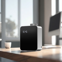 Diffuseur d'arômes intelligent avec affichage de l'heure pour hôtel, machine à parfum d'ambiance automatique avec minuterie Wi-Fi pour la maison