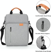 Sac à dos léger et durable pour ordinateur portable Housse en polyester imperméable de style simple pour ordinateur
