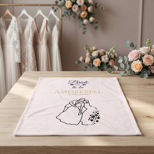 AMOREBELL Coperte Invernali Personalizzate a Maglia con Motivi Floreali e a Pois per Uso Ospedaliero - Misure Queen e King - Product Image 2