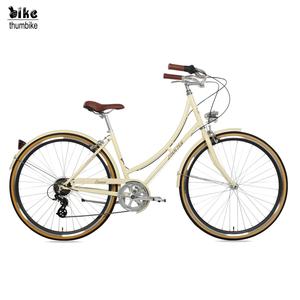 Bicicleta Urbana Personalizada para <span class=keywords><strong>Mujer</strong></span>, Rodada 700C, 7 Velocidades, Ciclismo Urbano y de Ocio - Product Image 4