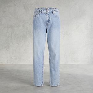 <b>Professional</b> OEM Denim Pants Manufacturer Offering Custom Fabrics (100% Cotton) Loose Solid Colors <b>Light</b> Wash Private Labels - Product Image 4