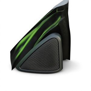 Pour Mercedes-Benz 11-12 Slk, cache-tweeter en acier inoxydable, accessoire intérieur - Product Image 2