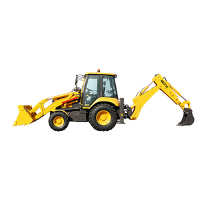 SDLG B877F 8 Ton Hot Sales UK 4x4 4 Wheel Drive Backhoe <b>Loader</b> with Engine Gearbox Pump - Product Image 5