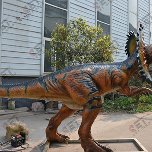 Cetdino Hoạt Hình Nhân Tạo Cuộc Sống Kích Thước <span class=keywords><strong>3D</strong></span> Mô Phỏng Dilophosaurus Robot Animatronic Khủng Long Cho Vui Chơi Giải Trí Công Viên - Product Image 2