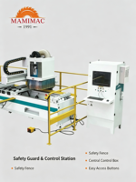 Centre d'usinage CNC pour le bois MM325 PTP avec table à vide, machine de perçage et de fraisage pour meubles en panneaux, MDF et contreplaqué