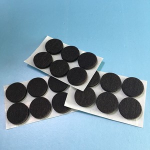 Furniture Felt <b>Pad</b> Nonwoven Self-adhesive 30mm Round Floor Protection For <b>Chair</b> Table Legs - Product Image 1
