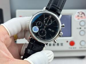 Reloj Cronógrafo Mecánico de Lujo para Hombre, con Puntero en la Corona, Alta Calidad, Correa de Malla de Acero Inoxidable Personalizada, ETA - Product Image 2