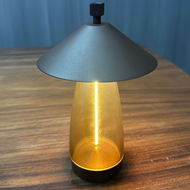 Mini Touch Control Table Lamp - Portable Type-C Rechargeable Mood Light with 3 Brightness Levels for Desk and Gift