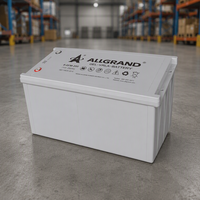 Batterie au plomb scellée de marque Allgrand, accumulateur 12V 200Ah 150Ah, prix de la batterie