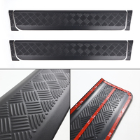 Molduras Laterales para Carrocería de Suzuki Jimny JB64 JB74 2018-2025, Panel de Revestimiento de Puerta con Diseño de Diamante, Antiarañazos, Juego Completo de 6 Piezas, Adhesivo 3M