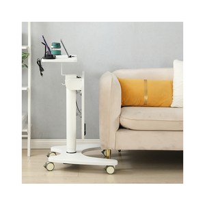 <span class=keywords><strong>Plateau</strong></span> <span class=keywords><strong>double</strong></span> pour ordinateur portable ADA à hauteur réglable, <span class=keywords><strong>bureau</strong></span> mobile pour le travail à domicile avec <span class=keywords><strong>plateau</strong></span> pliable et roulettes verrouillables - Product Image 2