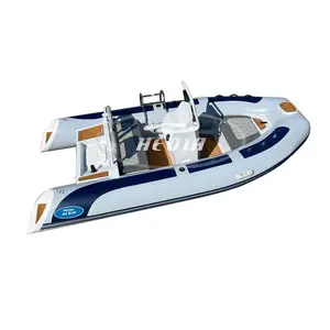 13ft Flat Bottom Aluminum Fishing Boat Dingy Boats Inflatable Rib 390